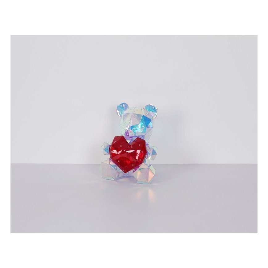 Globo - Lámpara LED decorativa de mesa en caja de regalo LED/6W/5V USB Oso