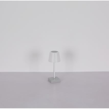 Globo - Lámpara de mesa táctil LED regulable LED/2W/5V 3000/4500/6500K 800 mAh negra