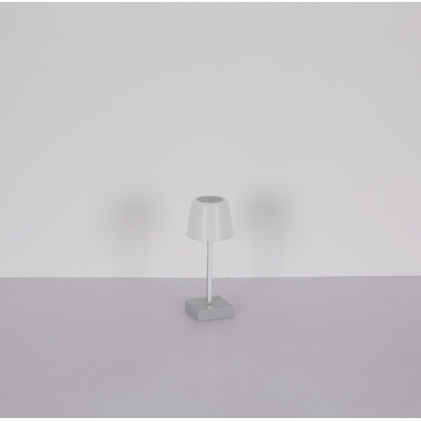 Globo - Lámpara de mesa táctil LED regulable LED/2W/5V 3000/4500/6500K 800 mAh blanca