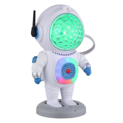 Globo - Lámpara de mesa LED RGB LED/6W/5V astronauta blanca