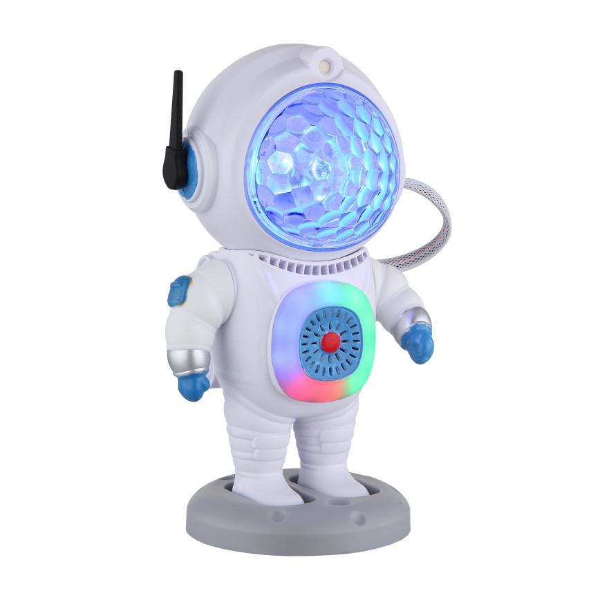 Globo - Lámpara de mesa LED RGB LED/6W/5V astronauta blanca