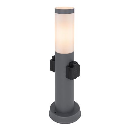 Globo 3158AK - Lámpara de exterior con 2 enchufes BOSTON 1xE27/23W/230V IP44