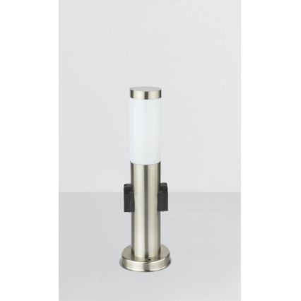 Globo - Lámpara exterior con 2 casquillos 1xE27/23W/230V IP44