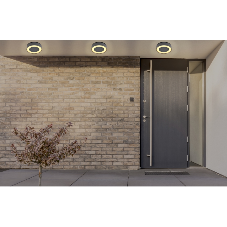 Globo - Plafón LED de exterior LED/12W/230V IP54