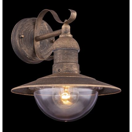 Globo - Aplique de pared para exterior 1xE27/23W/230V IP44