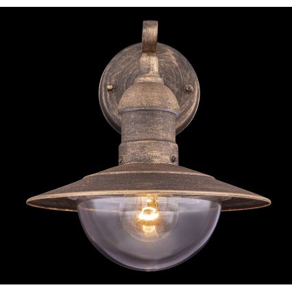 Globo - Aplique de pared para exterior 1xE27/23W/230V IP44