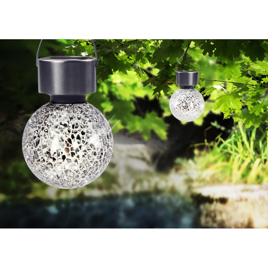 Globo 33056 - Lámpara solar LED/0,06W/3,2V IP44 400 mAh
