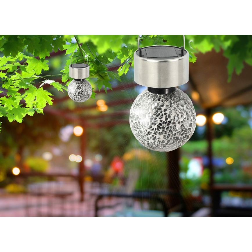 Globo 33056 - Lámpara solar LED/0,06W/3,2V IP44 400 mAh