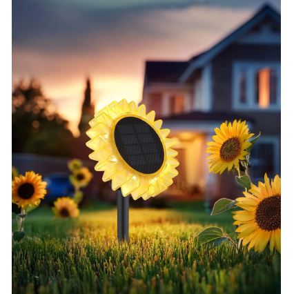 Globo - Luz solar LED LED/0,06W/3V girasol IP44 800 mAh