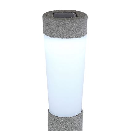 Globo - SET 2x Lámpara solar LED LED/0,1W/3V 6000K IP44 400 mAh