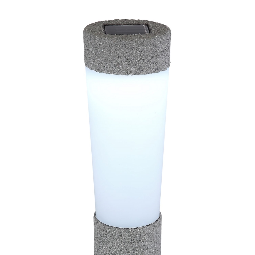 Globo - SET 2x Lámpara solar LED LED/0,1W/3V 6000K IP44 400 mAh