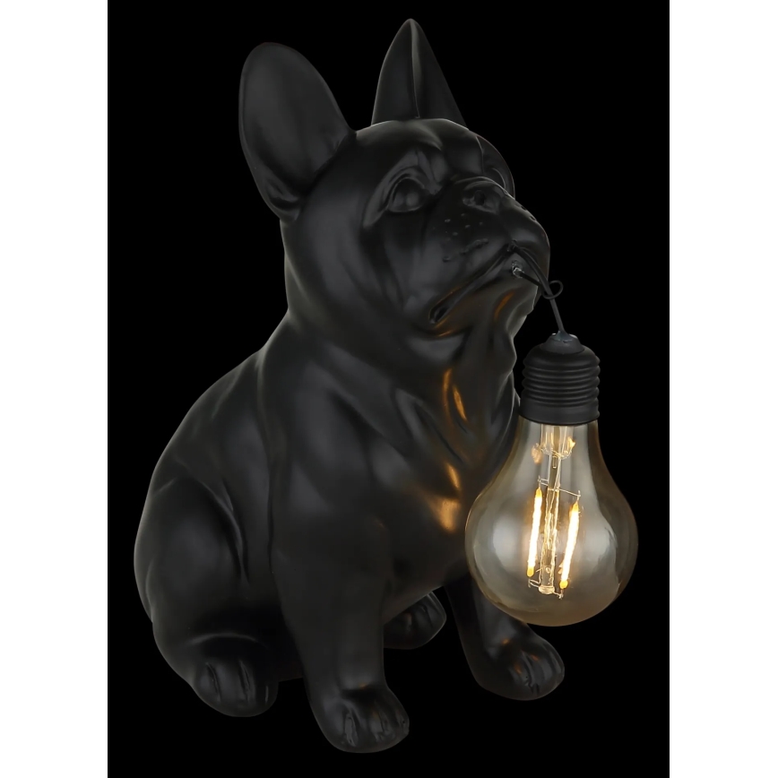 Globo - Lámpara solar LED/3V IP44 300 mAh perro negro