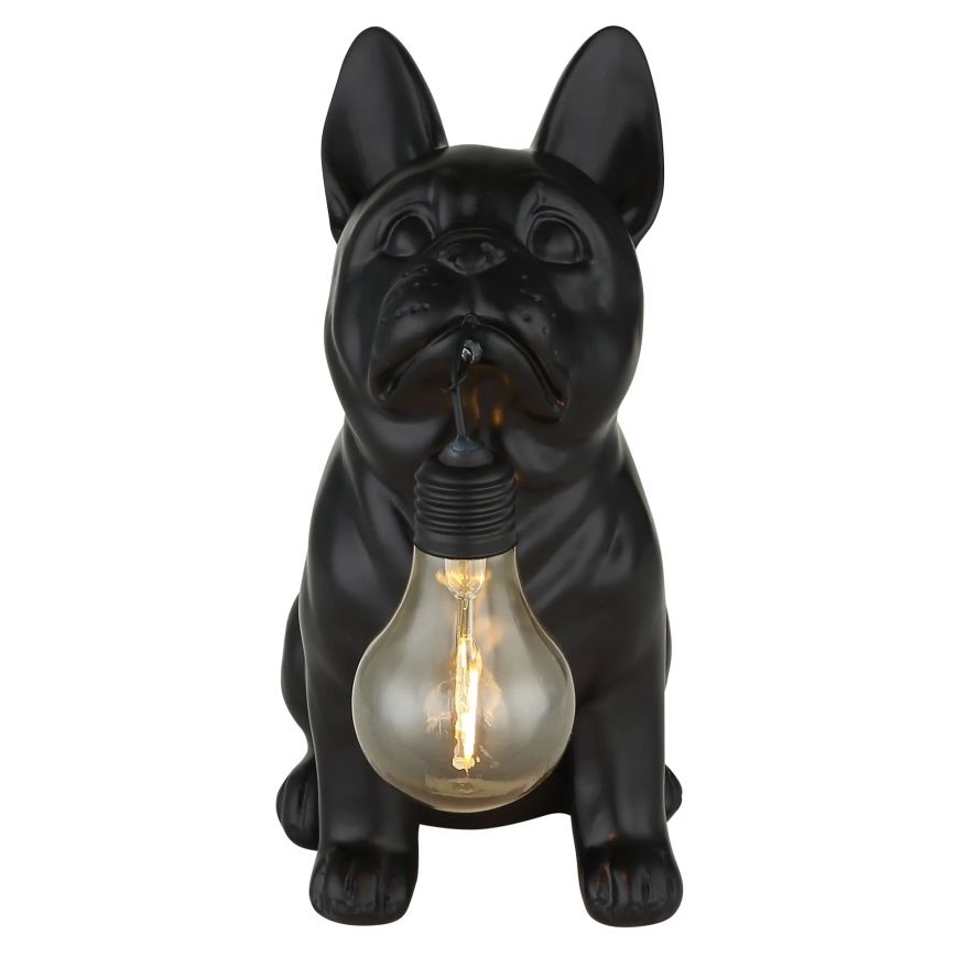 Globo - Lámpara solar LED/3V IP44 300 mAh perro negro