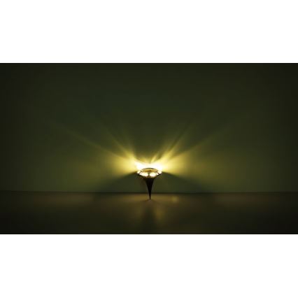 Globo - SET 2x Lámpara solar LED LED/0,72W/3V 3200K IP44 300 mAh