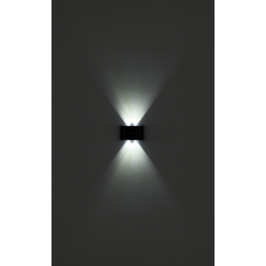 Globo - SET 3x Lámpara solar LED LED/0,8W/3V 6500K IP44 600 mAh