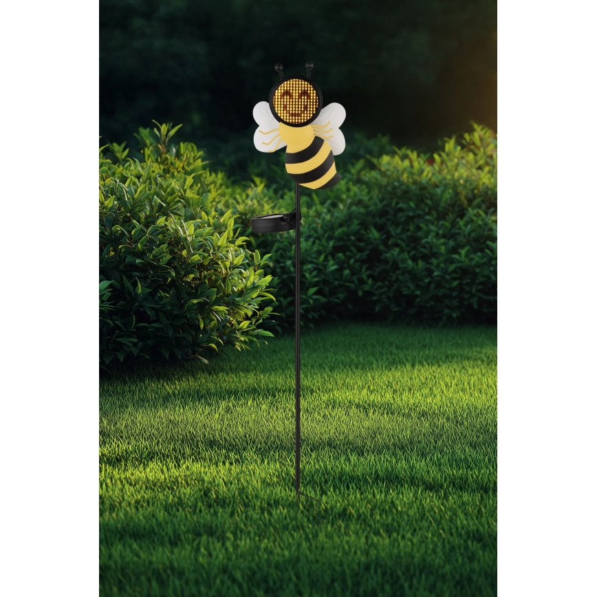 Globo - Luminaria solar LED 200 LEDs/3 V IP44 600 mAh abeja