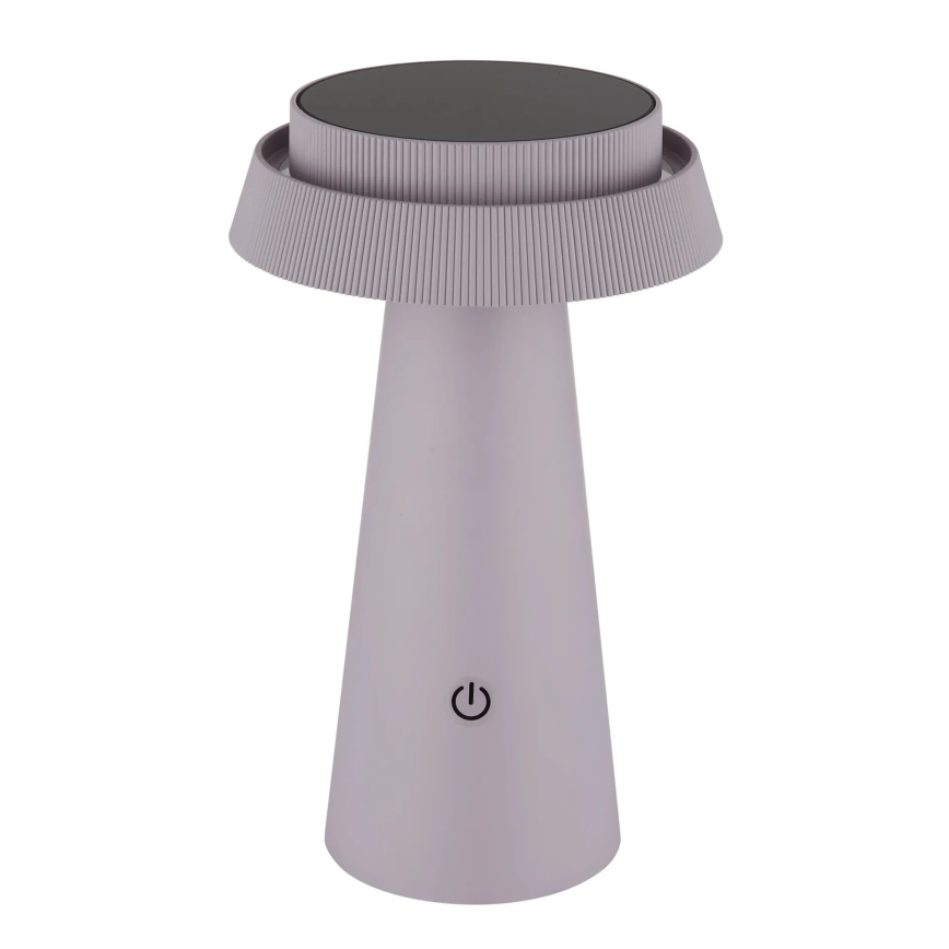Globo - Lámpara solar táctil LED regulable LED/4W/3,7W IP54 rosa