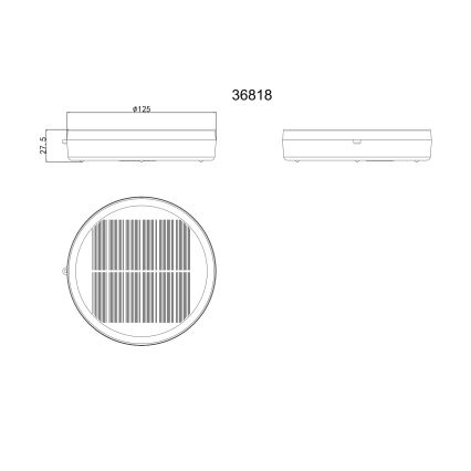Globo - Lámpara solar portátil LED/3W/3,7V IP54 2200 mAh