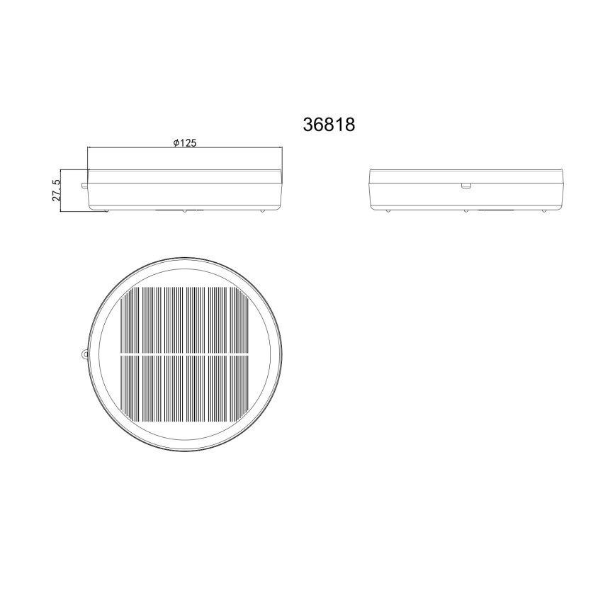 Globo - Lámpara solar portátil LED/3W/3,7V IP54 2200 mAh