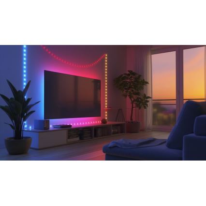 Globo - Tira LED RGB 100xLED/0,06W/5V 10 m 27 funciones