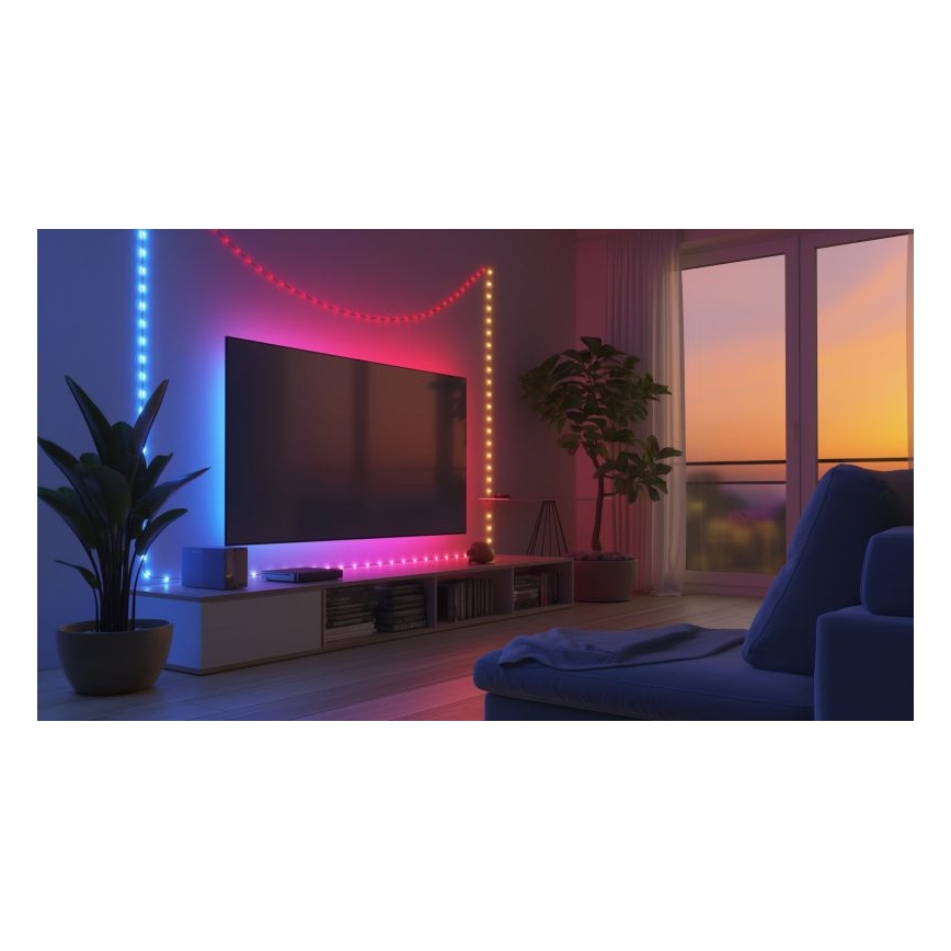 Globo - Tira LED RGB 100xLED/0,06W/5V 10 m 27 funciones