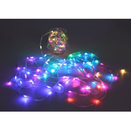Globo - Tira LED RGB 100xLED/0,06W/5V 10 m 27 funciones