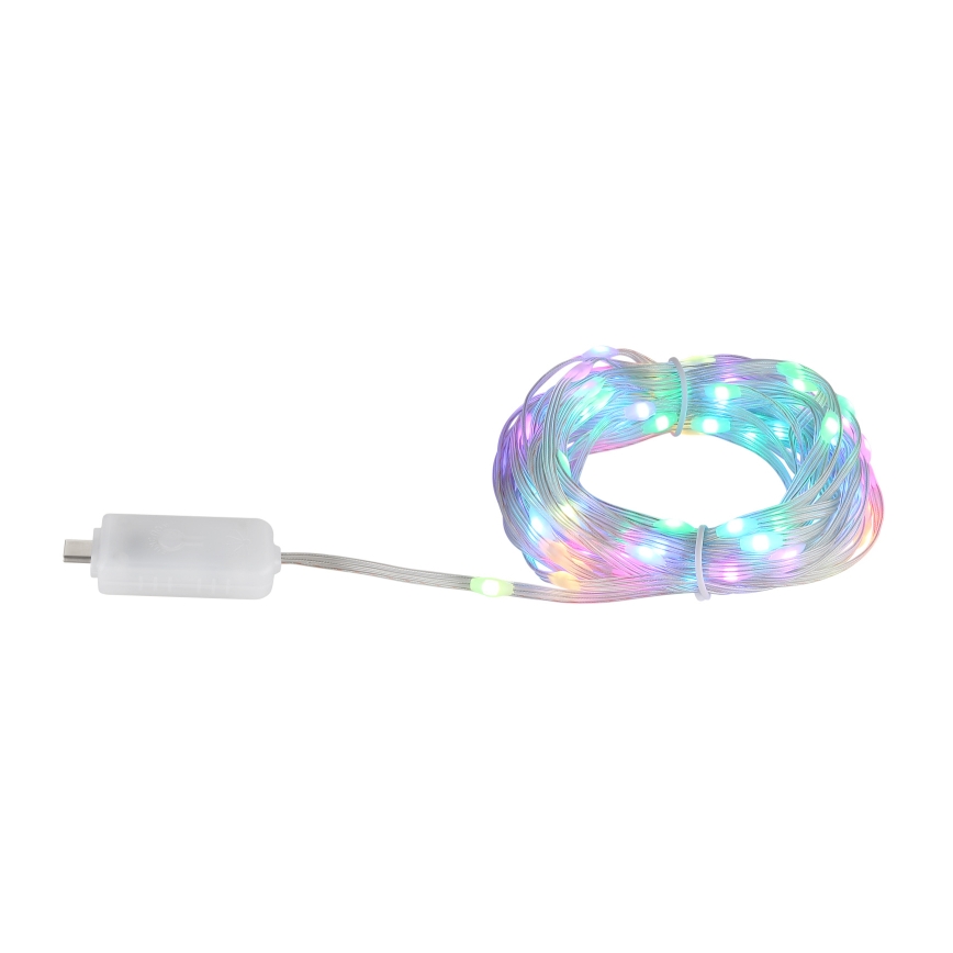 Globo - Tira LED RGB 100xLED/0,06W/5V 10 m 27 funciones
