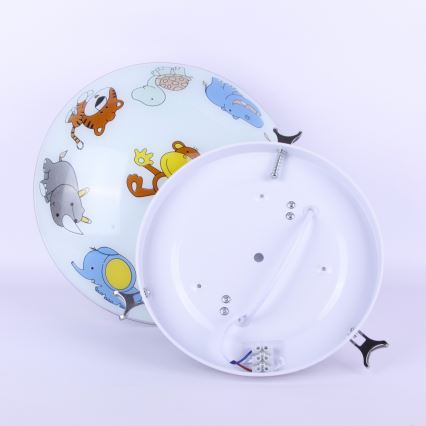 Globo - Plafón infantil 2xE27/60W/230V