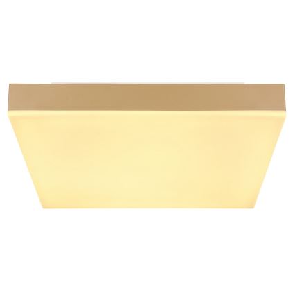Globo - Plafón LED LED/18W/230V 30x30 cm dorado