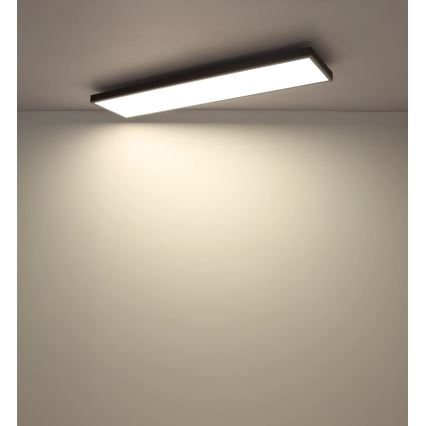 Globo - Lámpara de techo LED regulable LED/36W/230V 2700-6500K 30x120 cm + mando a distancia