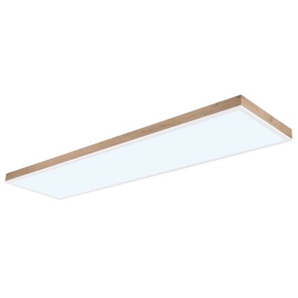 Globo - Lámpara de techo LED regulable LED/36W/230V 2700-6500K marrón/blanco + mando a distancia