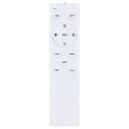 Globo - Lámpara de techo LED regulable LED/36W/230V 2700-6500K marrón/blanco + mando a distancia