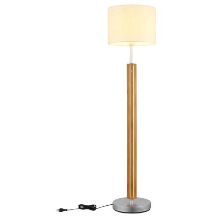 Globo - Lámpara de pie LED regulable LED/21W/230V + 1xE27/25W