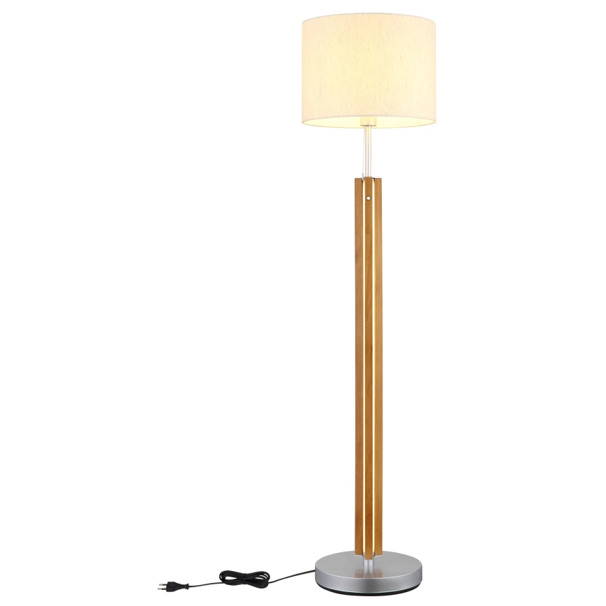 Globo - Lámpara de pie LED regulable LED/21W/230V + 1xE27/25W