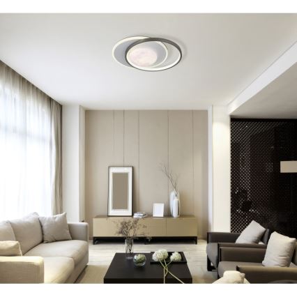 Globo - Lámpara de techo LED, 30W, 230V, 4000K, 30 x 36,9 cm
