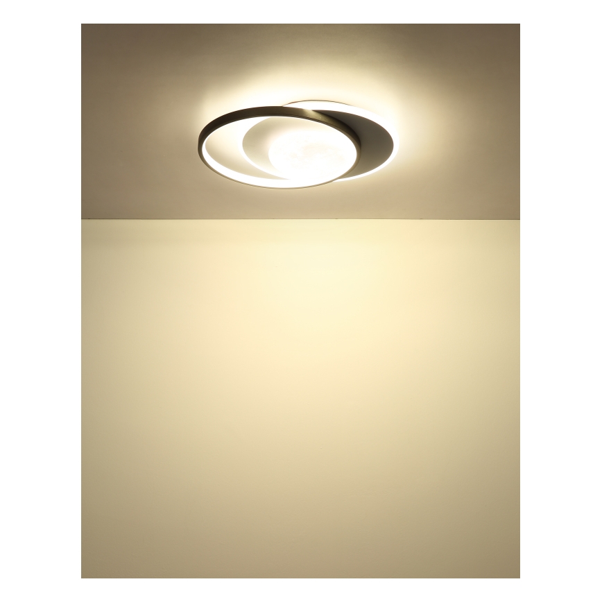 Globo - Lámpara de techo LED, 30W, 230V, 4000K, 30 x 36,9 cm