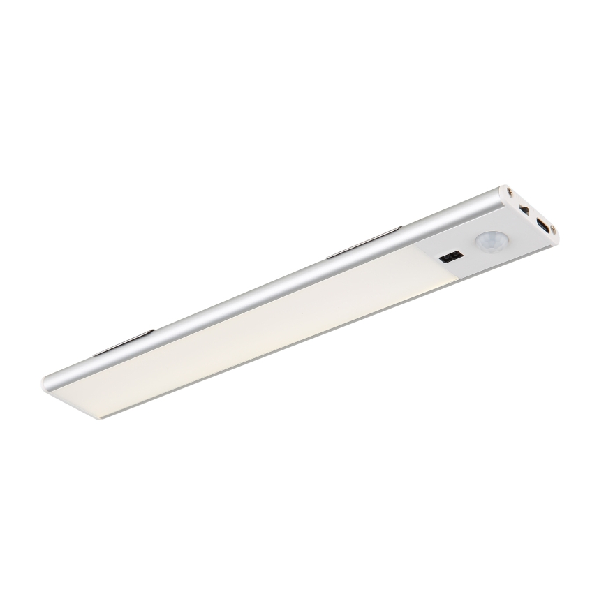 Globo - Lámpara LED recargable regulable para debajo del mueble LED/1,4W/5V 4000K 1100 mAh 24 cm