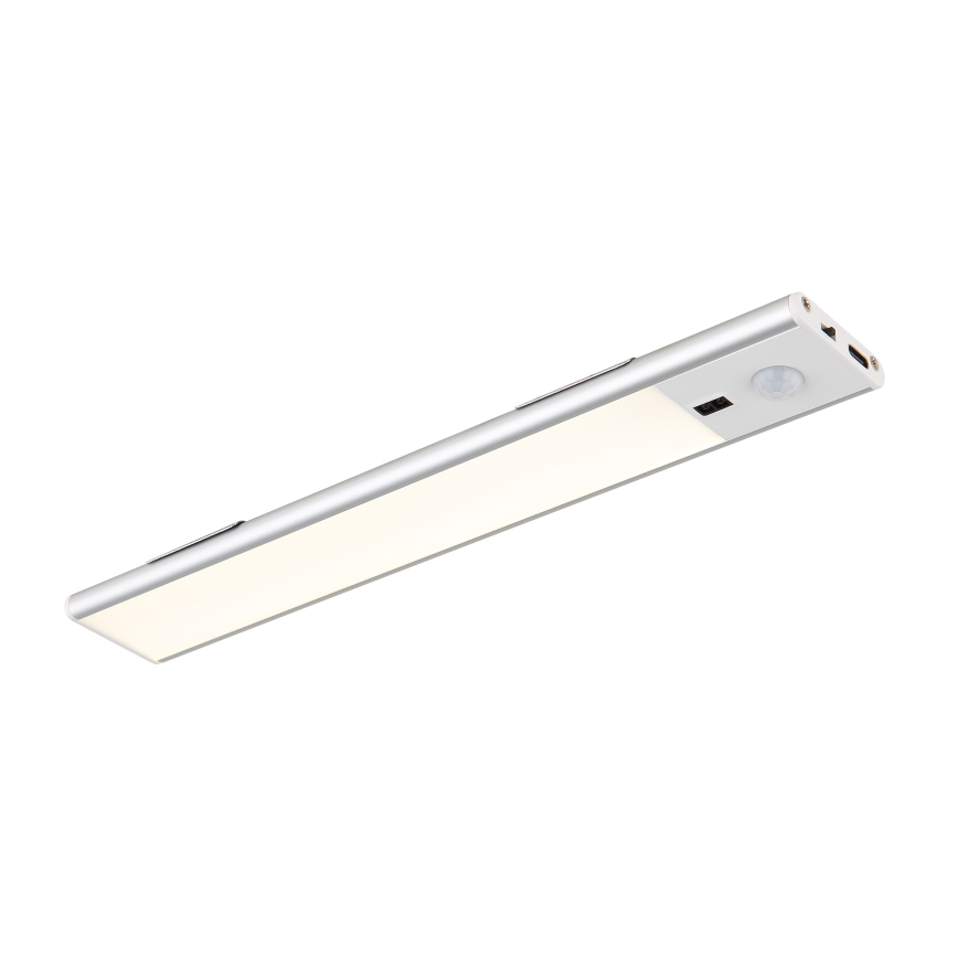 Globo - Lámpara LED recargable regulable para debajo del mueble LED/1,4W/5V 4000K 1100 mAh 24 cm
