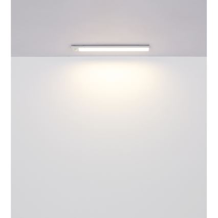 Globo - Lámpara LED recargable regulable para debajo del mueble LED/2,5W/5V 4000K 1100 mAh 40 cm