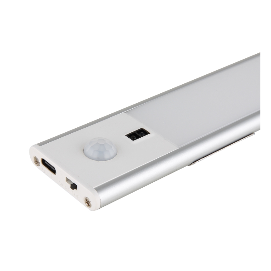 Globo - Lámpara LED recargable regulable para debajo del mueble LED/2,5W/5V 4000K 1100 mAh 40 cm