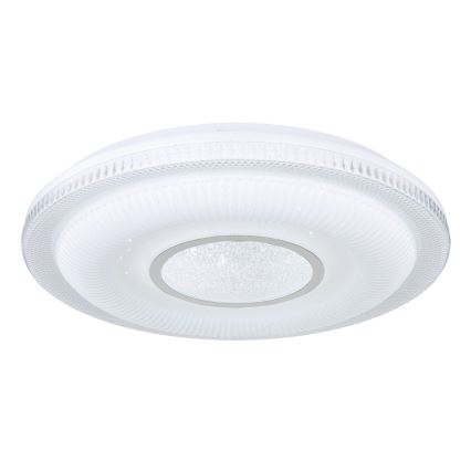 Globo - Lámpara de techo LED regulable LED/30W/230V 3000-6500K diámetro 50 cm blanca Wi-Fi Tuya + mando a distancia