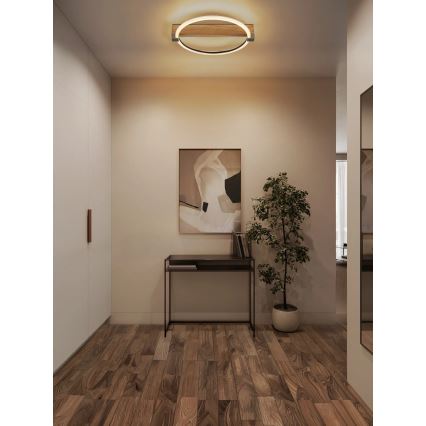 Globo - Plafón LED LED/15W/230V 3000K 41,4x38 cm beige