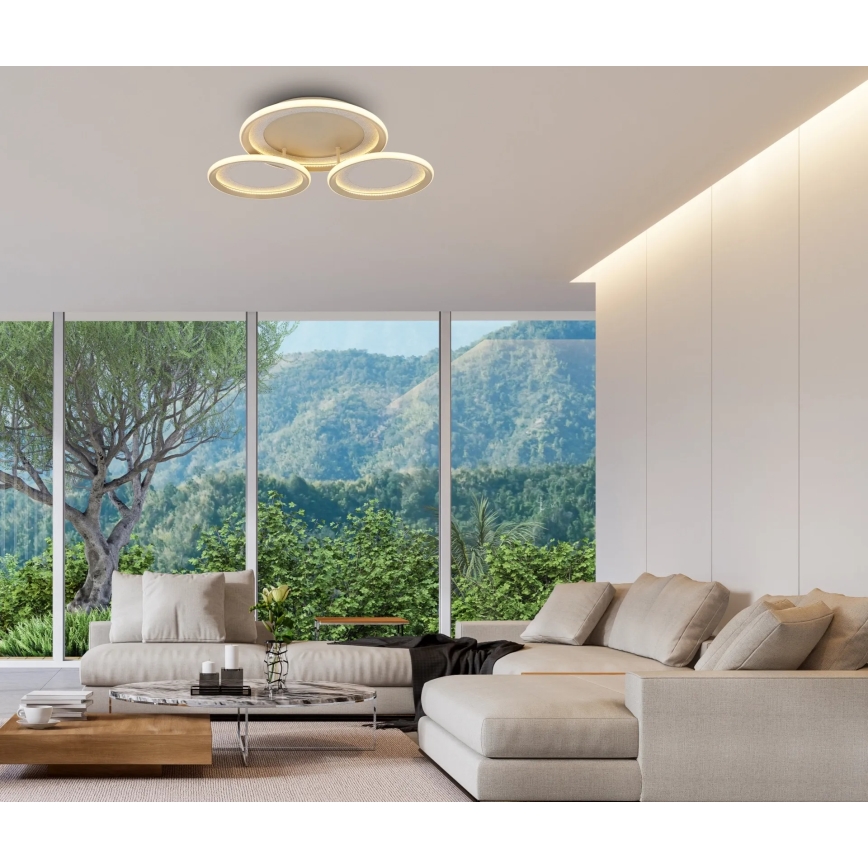 Globo - Luminaria de techo LED/40W/230V 3000K 60,5x62,5 cm