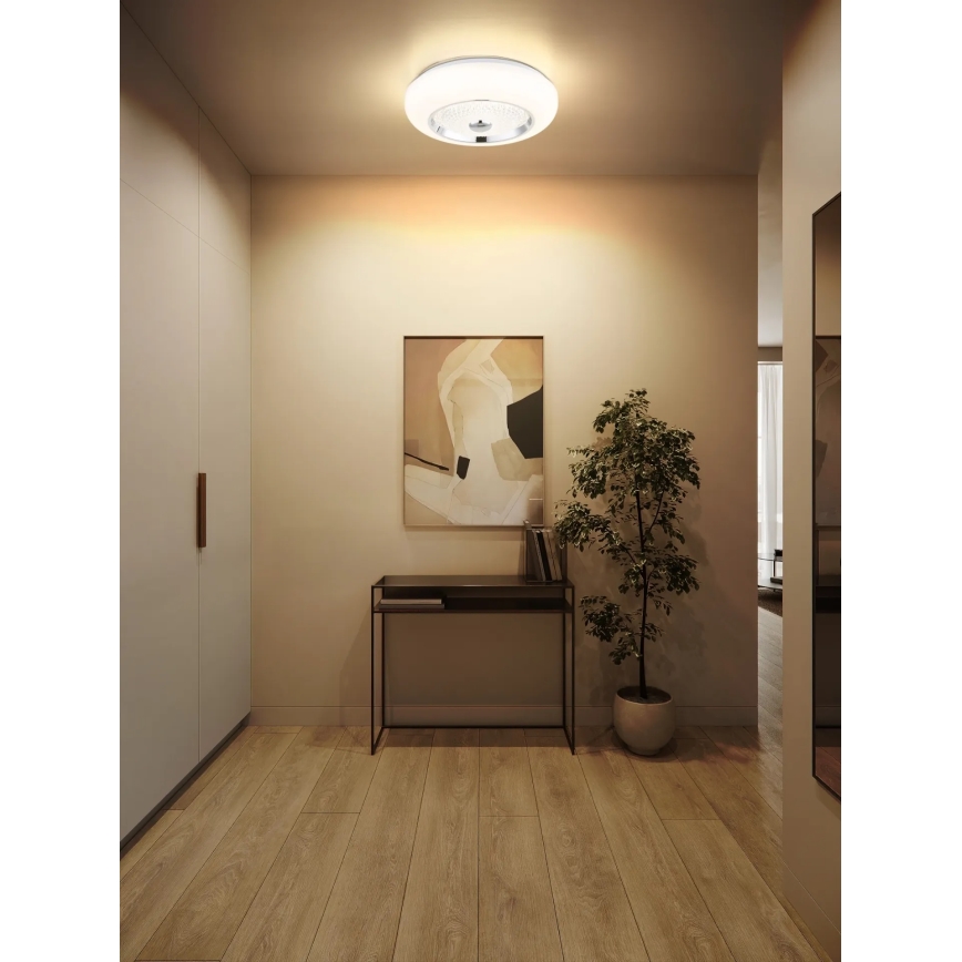 Globo - Plafón LED 24W/230V 2700/4000/6000K diámetro 38,5 cm blanco