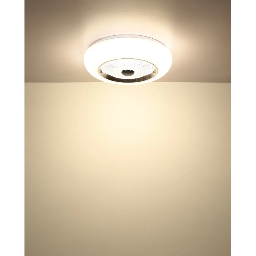 Globo - Plafón LED 24W/230V 2700/4000/6000K diámetro 38,5 cm blanco