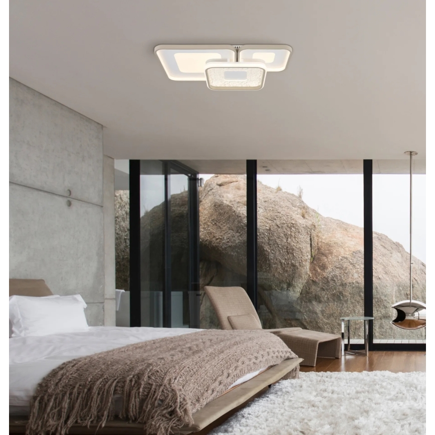 Globo - Luminaria de techo LED regulable LED/55W/230V 2700-6000K 65x45,5 cm + mando a distancia