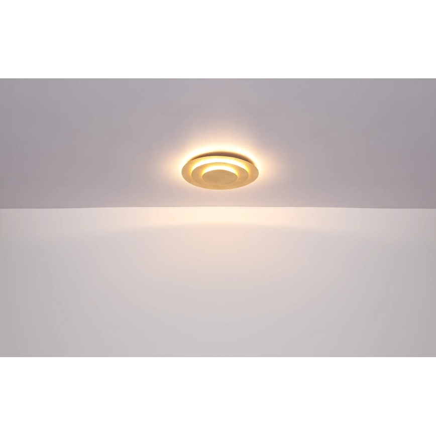 Globo - Plafón de techo LED/40W/230V 3000K Ø 49 cm dorado