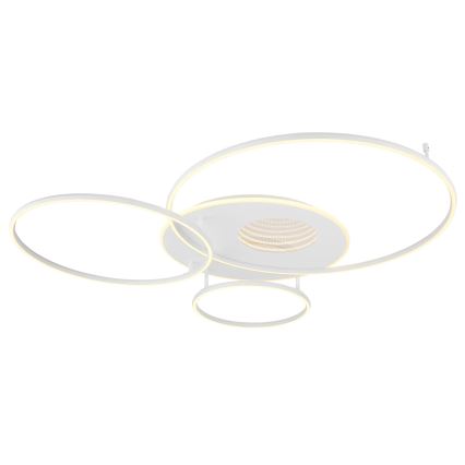 Globo - Plafón LED regulable/70W/230V 2700-6500K 105x26,5 cm blanco + mando a distancia