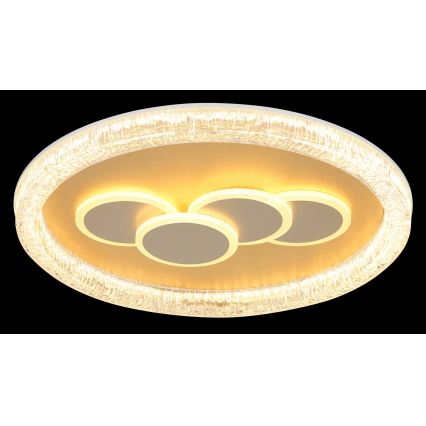 Globo - Luminaria de techo LED/40W/230V 3000K Ø 49,5 cm dorada