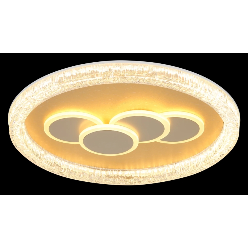 Globo - Luminaria de techo LED/40W/230V 3000K Ø 49,5 cm dorada